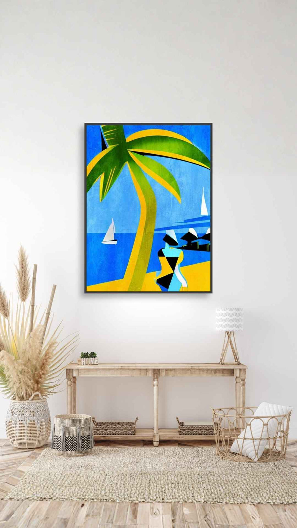 Stranden på Tahiti
