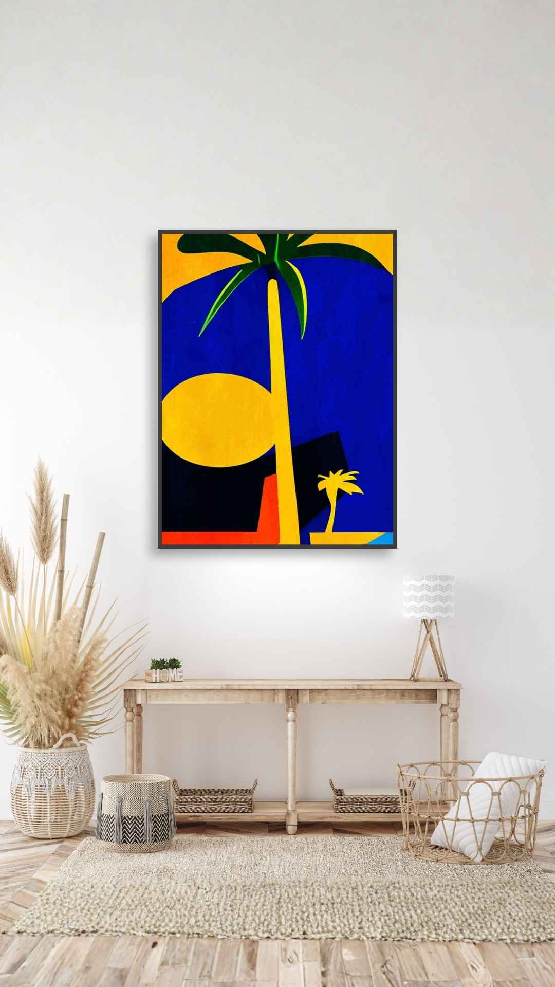Palme og sol