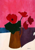 Røde blomster