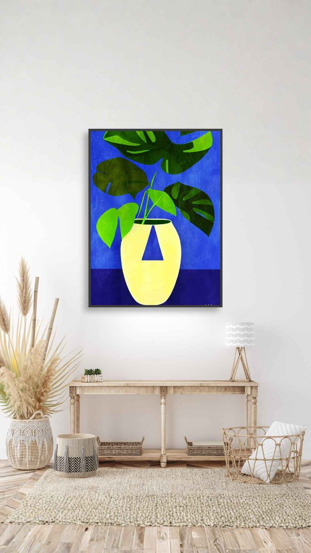 Monstera i vase