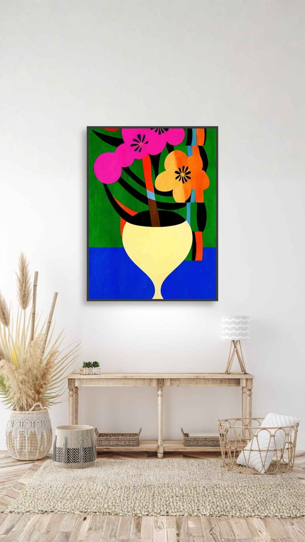 Blomster dekoration i vase
