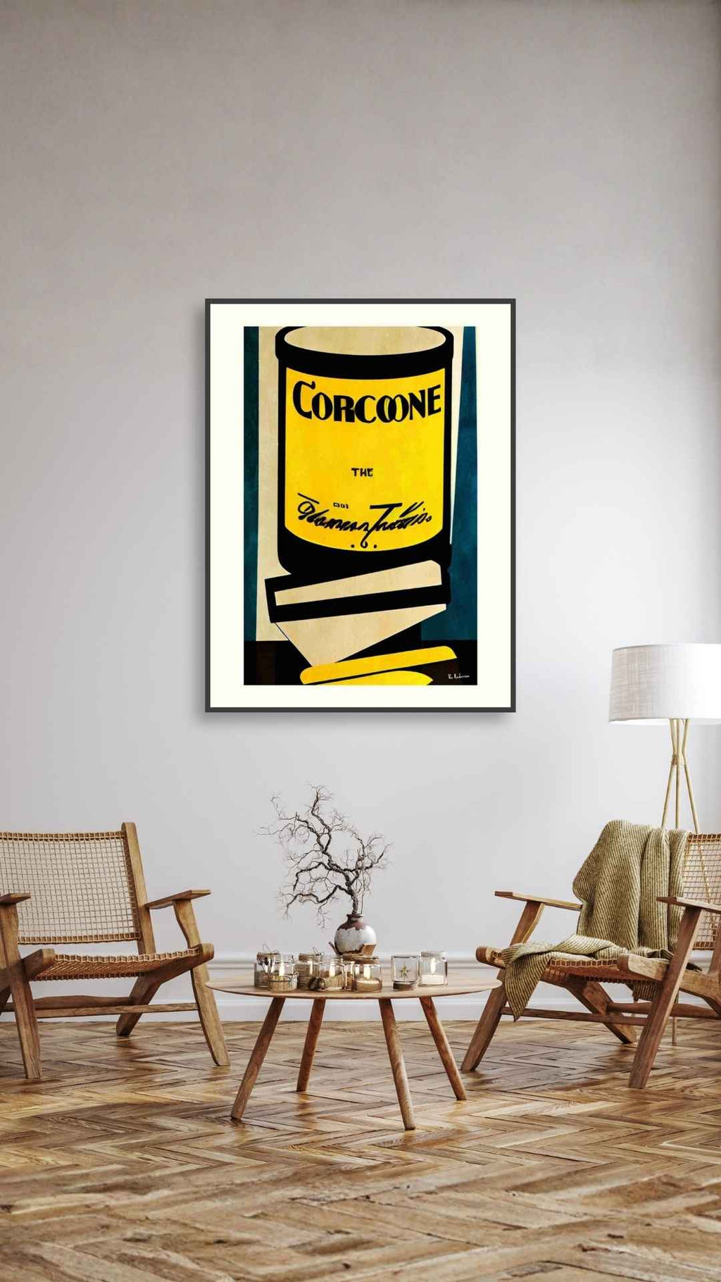 Corcoone på dåse