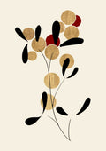 Blomster med cirkler