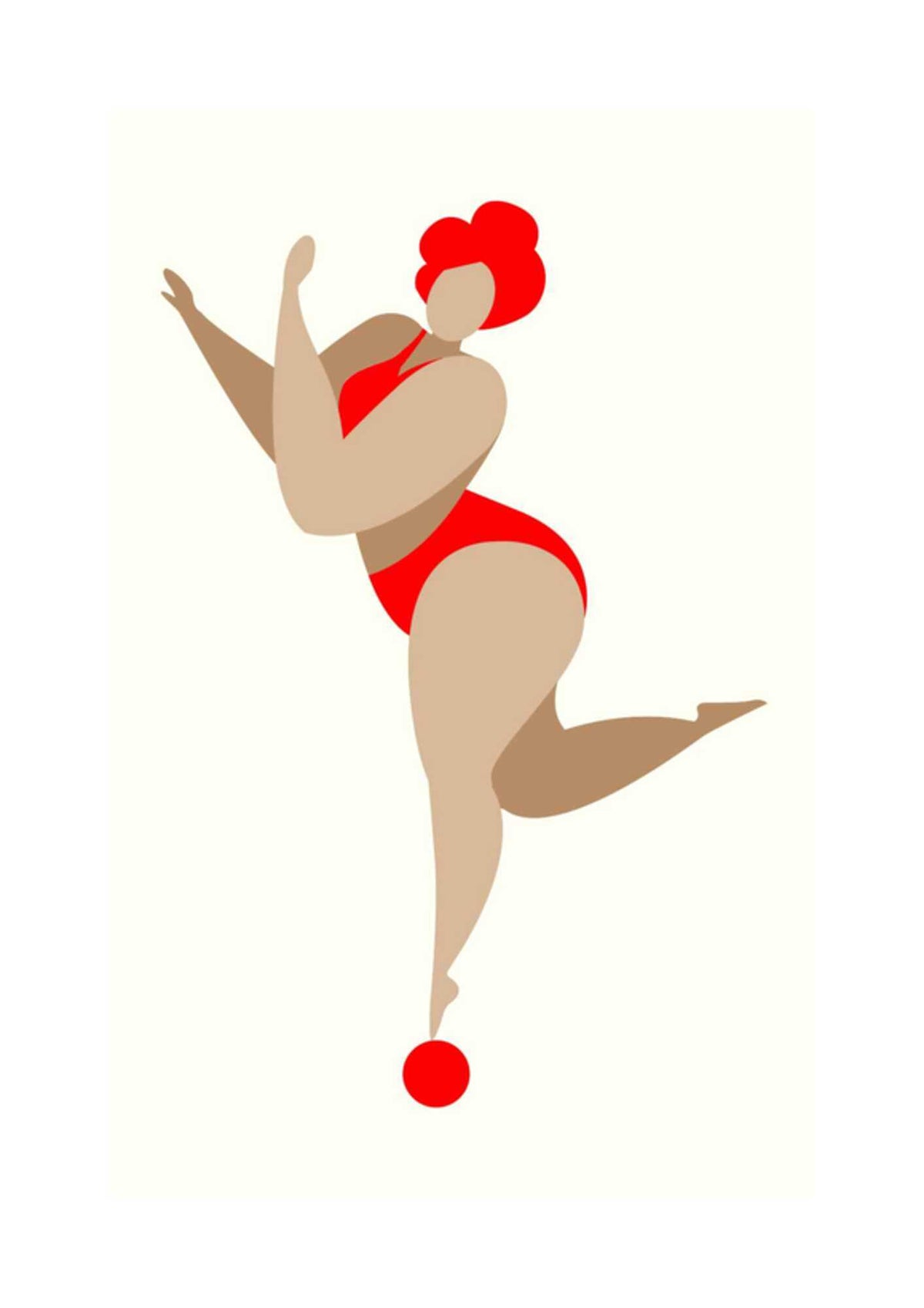 Dancing Queen i rødt