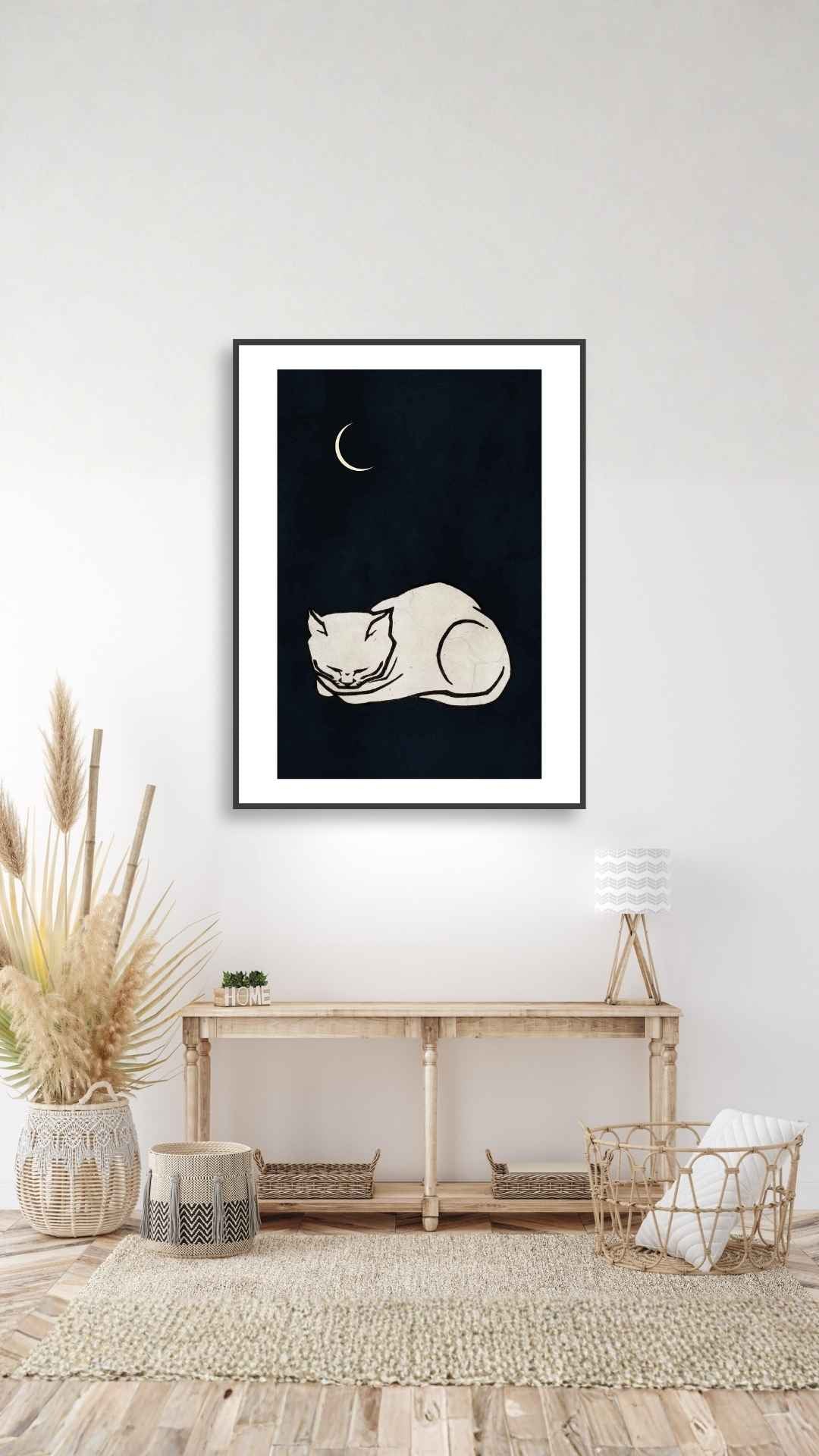 Sovende kat