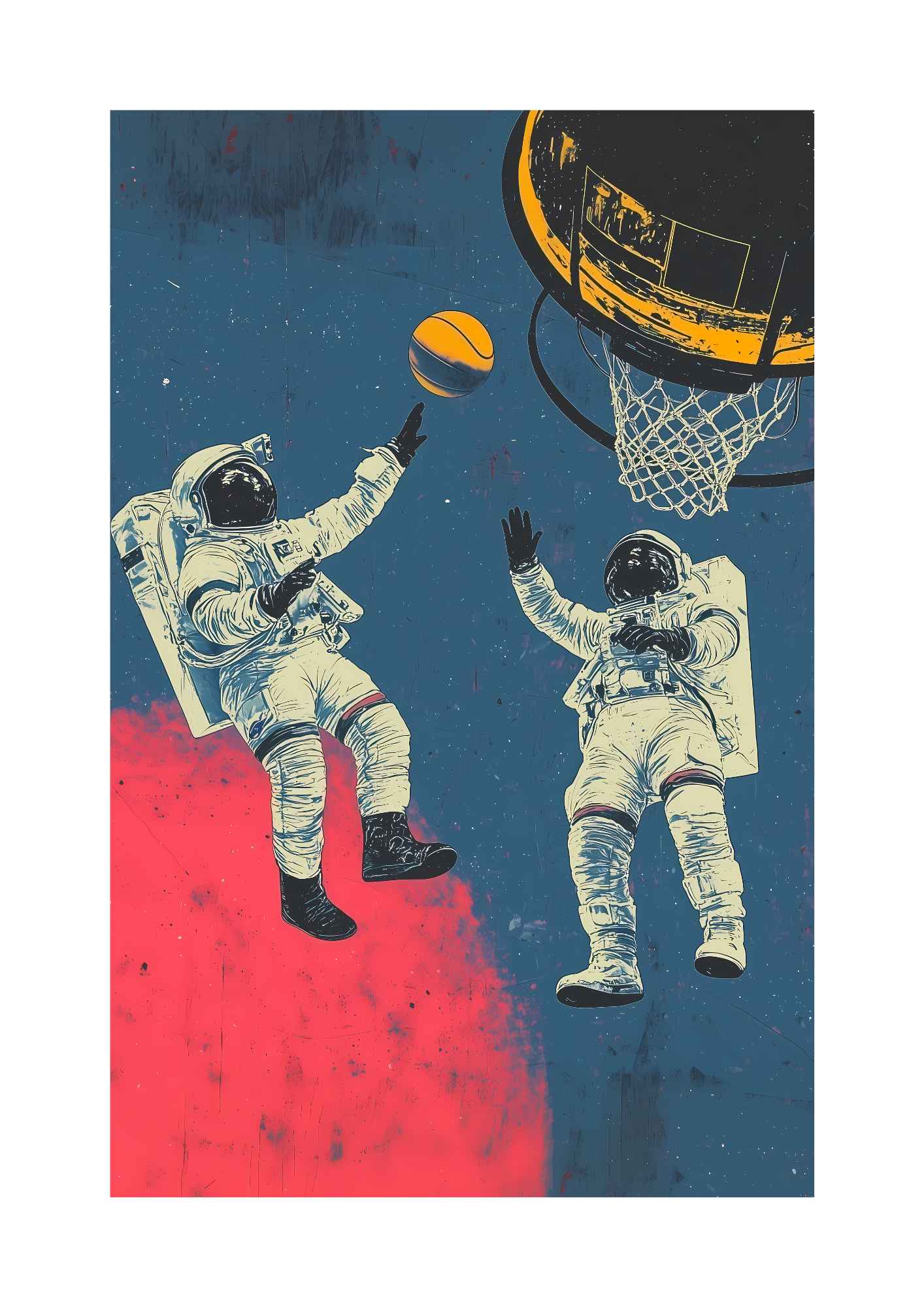 Astronauter Basket