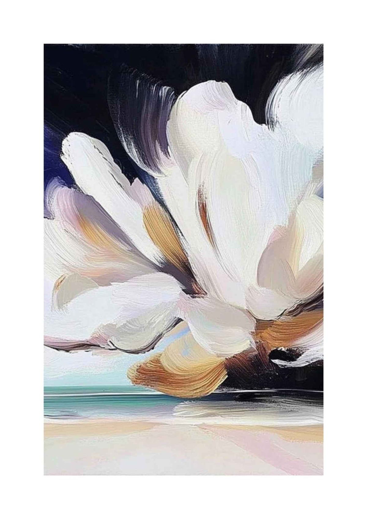 Blomst i bevægelse