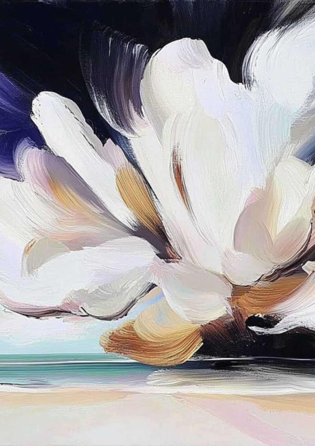 Blomst i bevægelse