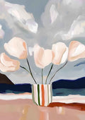 Blomster på stranden
