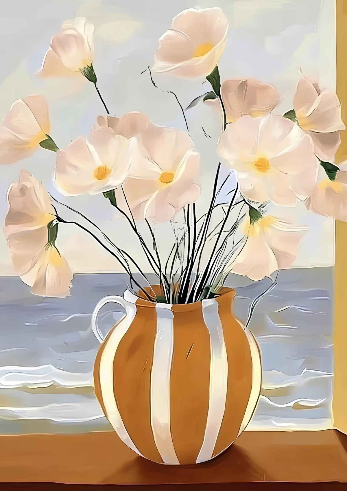 Lange Blomster ved Havet