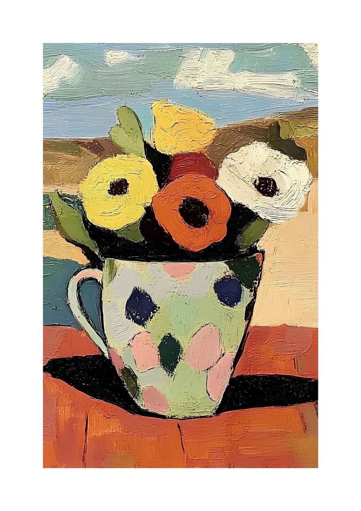 Blomster i krus