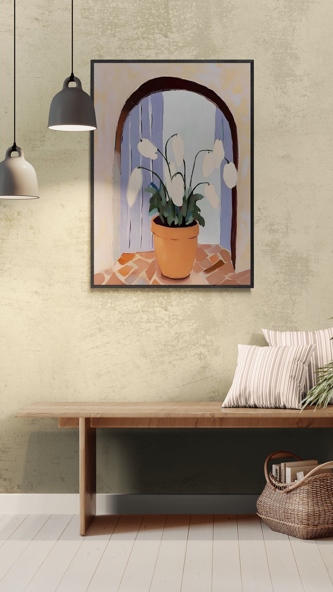 Blomster i potte