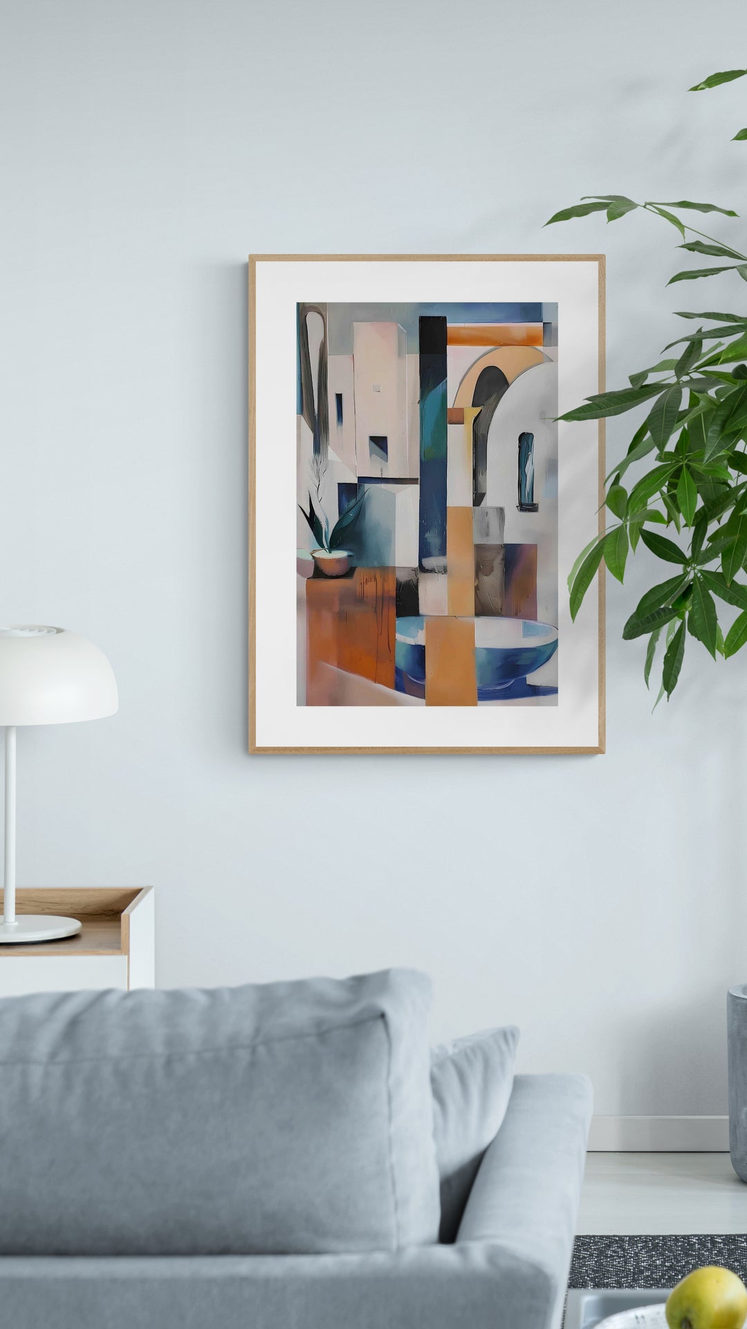 Abstrakt interiør