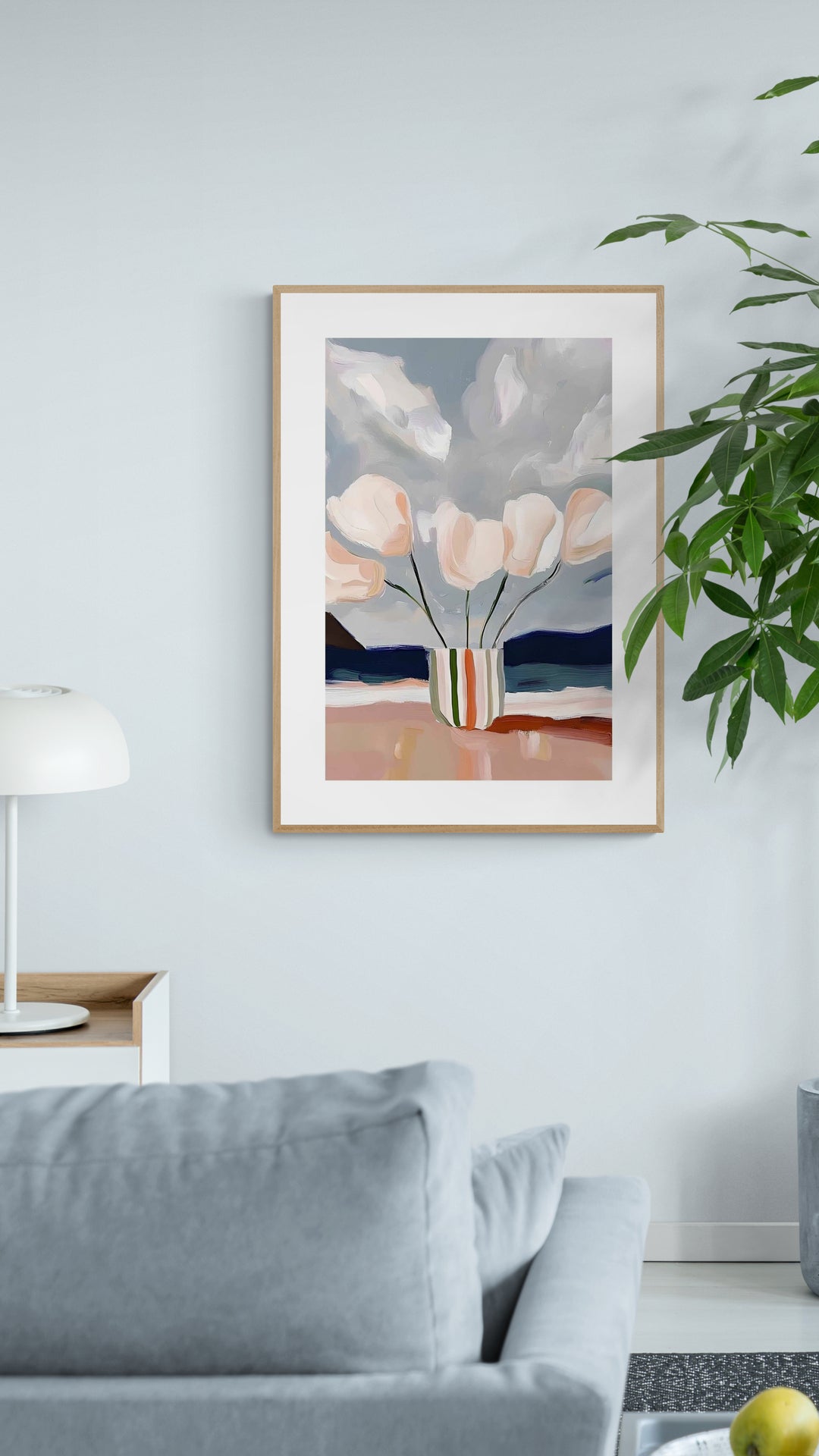 Blomster på stranden