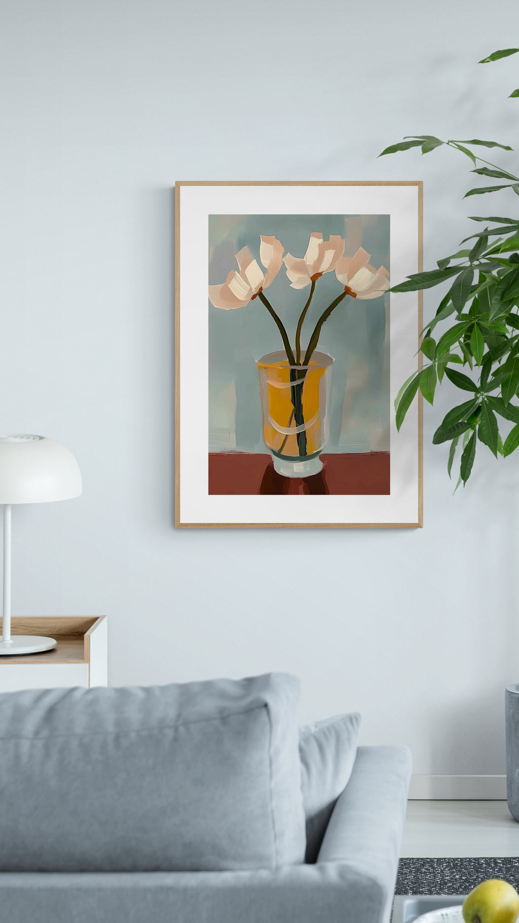 Lange Hvide Blomster