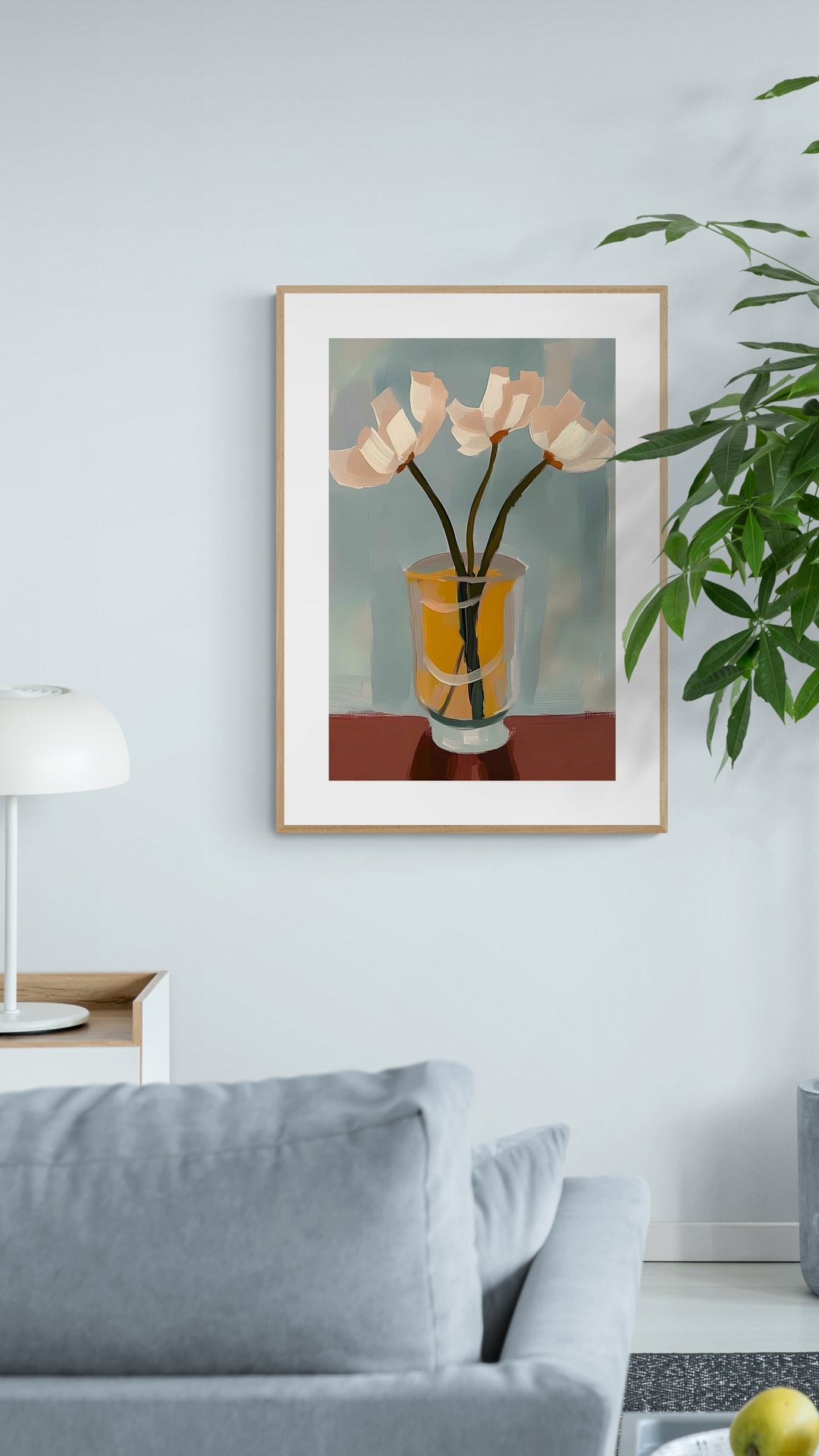 Lange Hvide Blomster