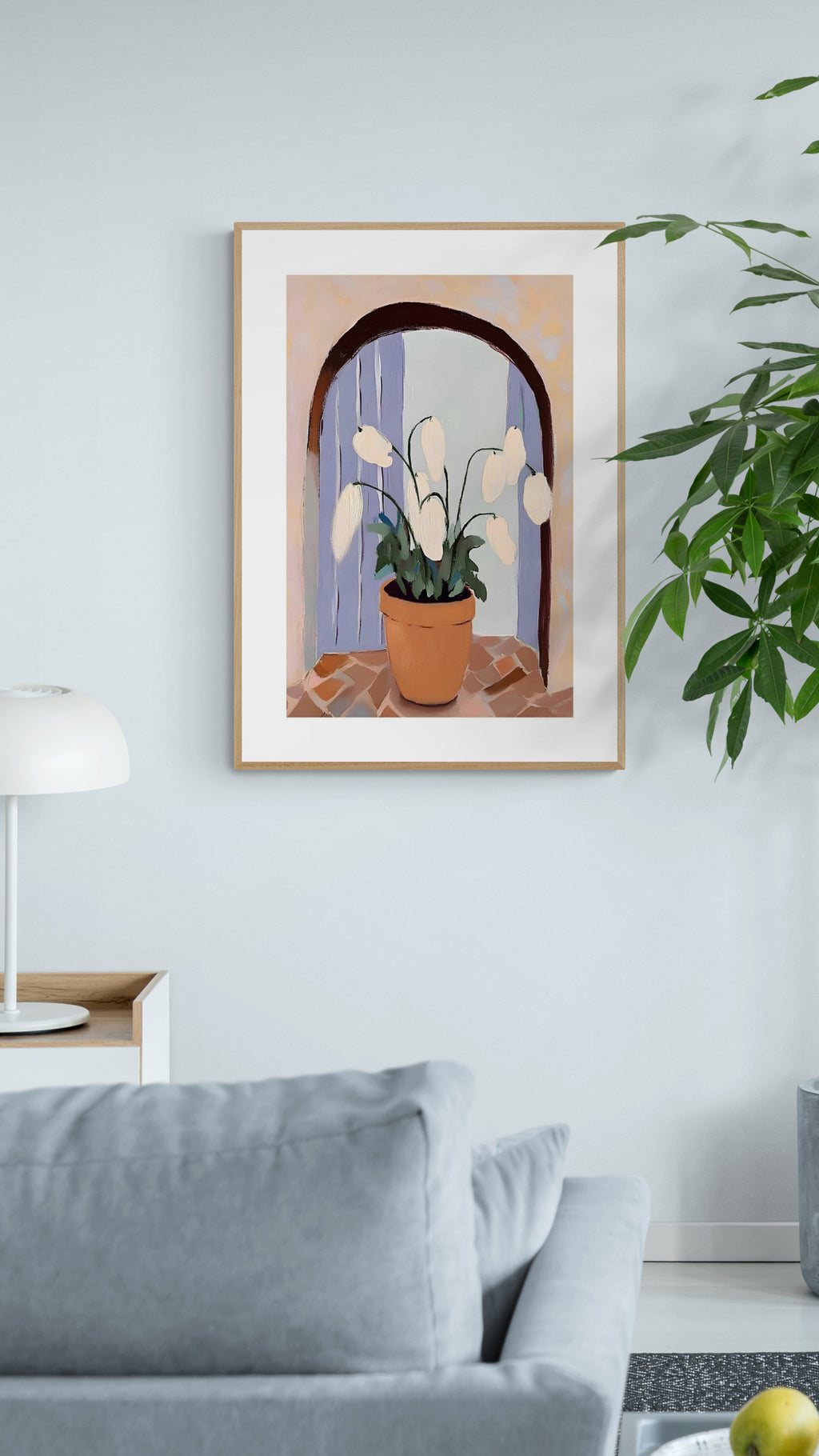 Blomster i potte