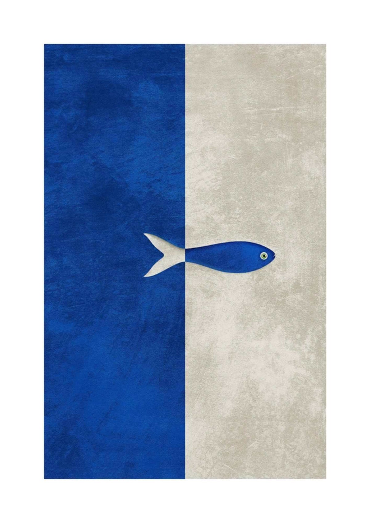 Blå fisk