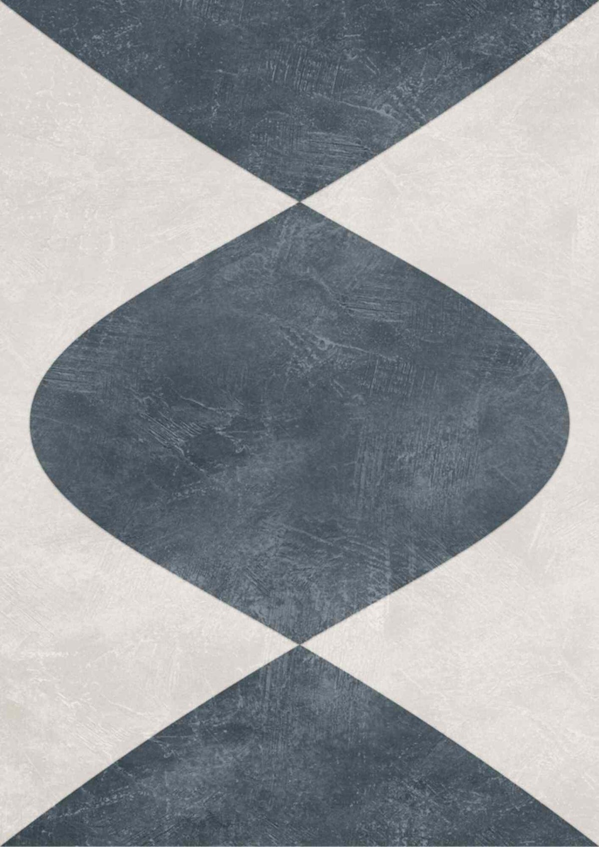 Geometriske Blå Buer