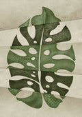 Grøn planteblad