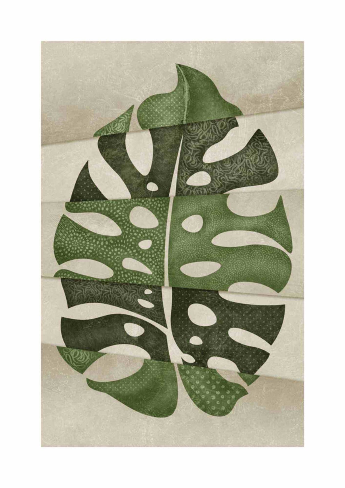 Grøn planteblad