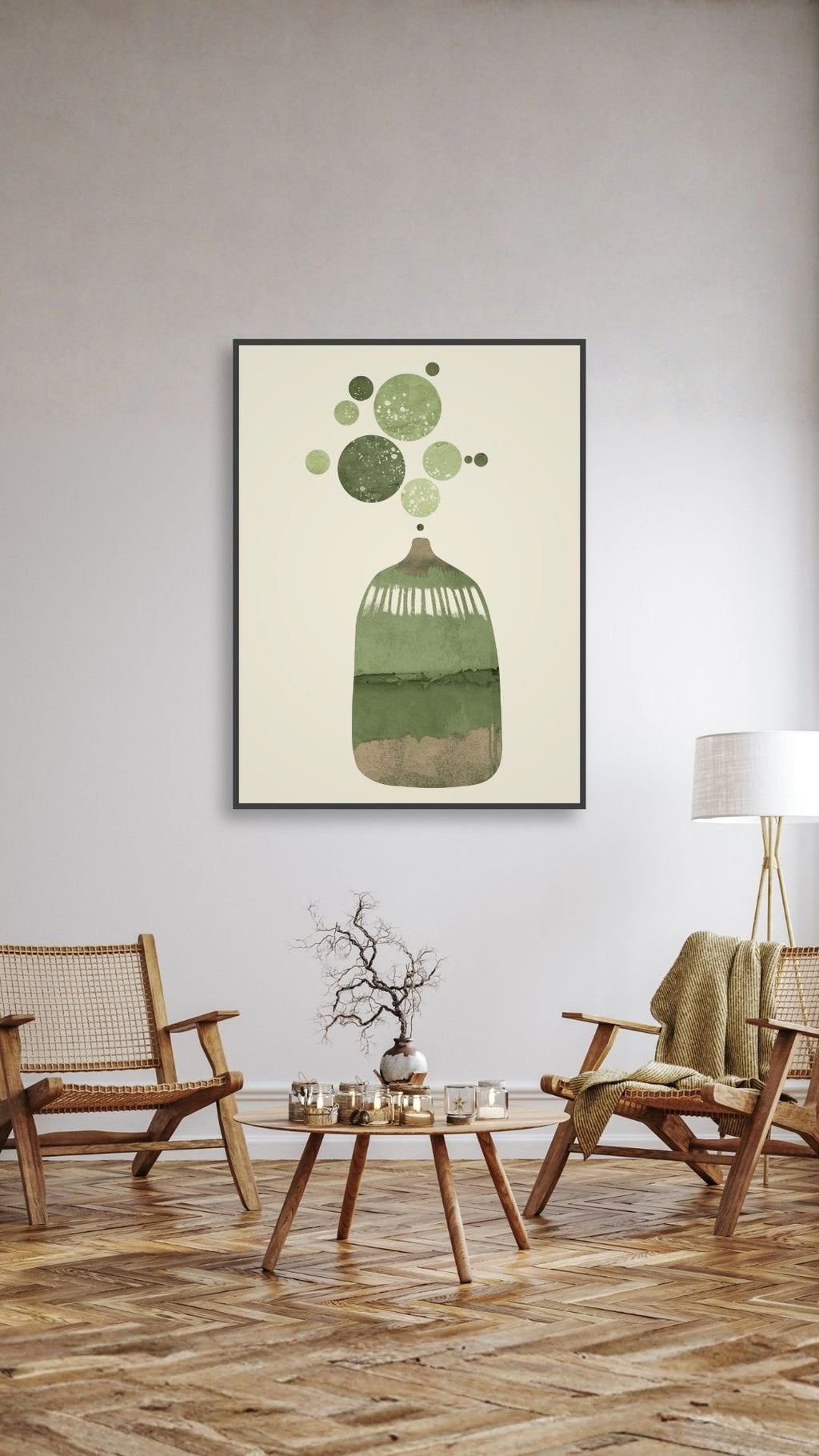 Grøn vase