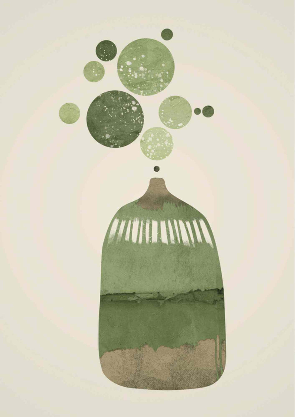 Grøn vase