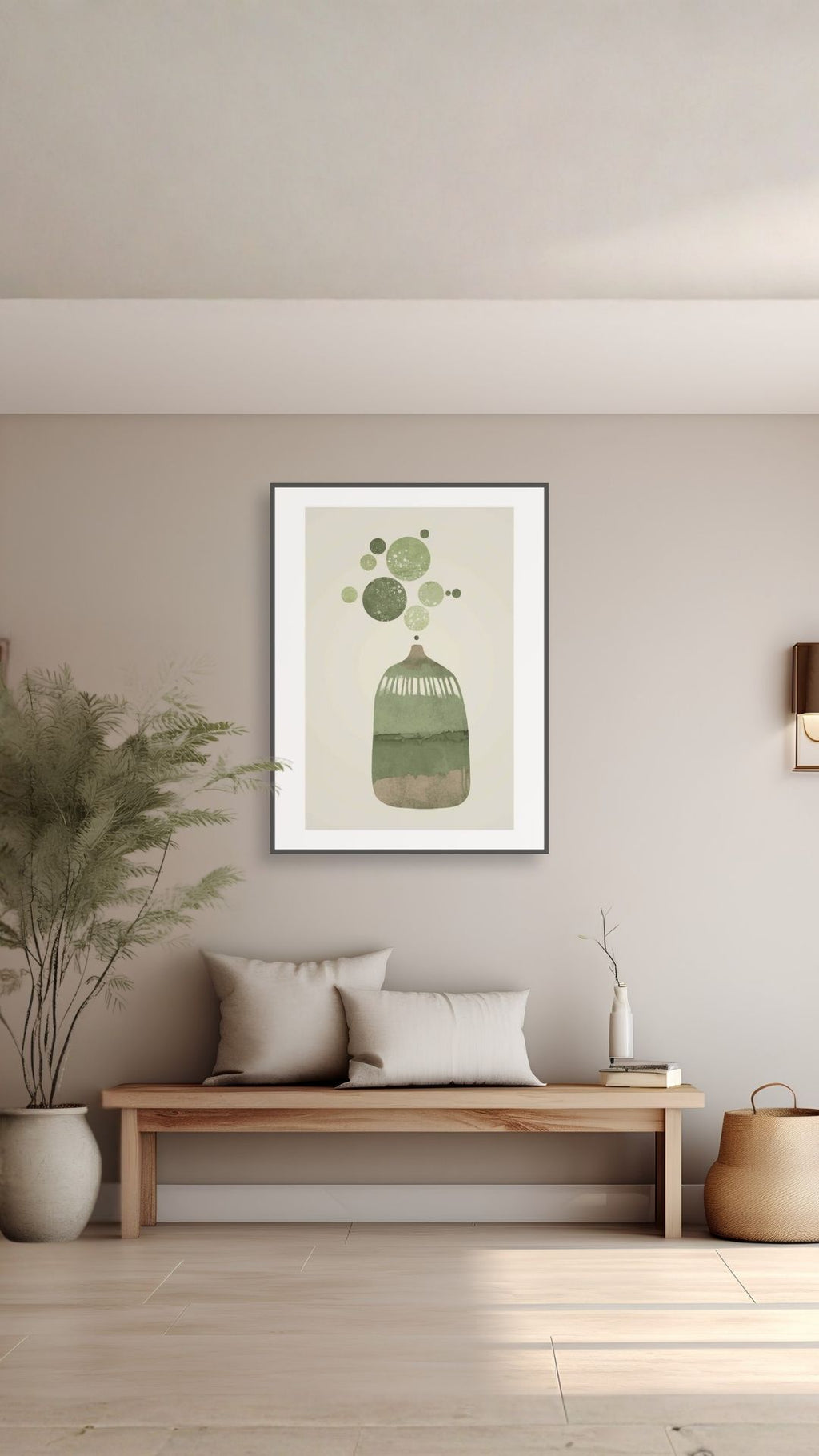 Grøn vase