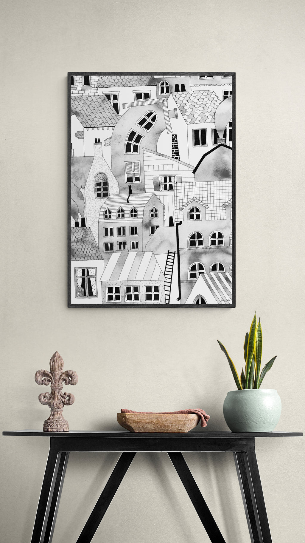 Compact City Textur