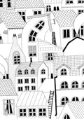 Compact City Line art