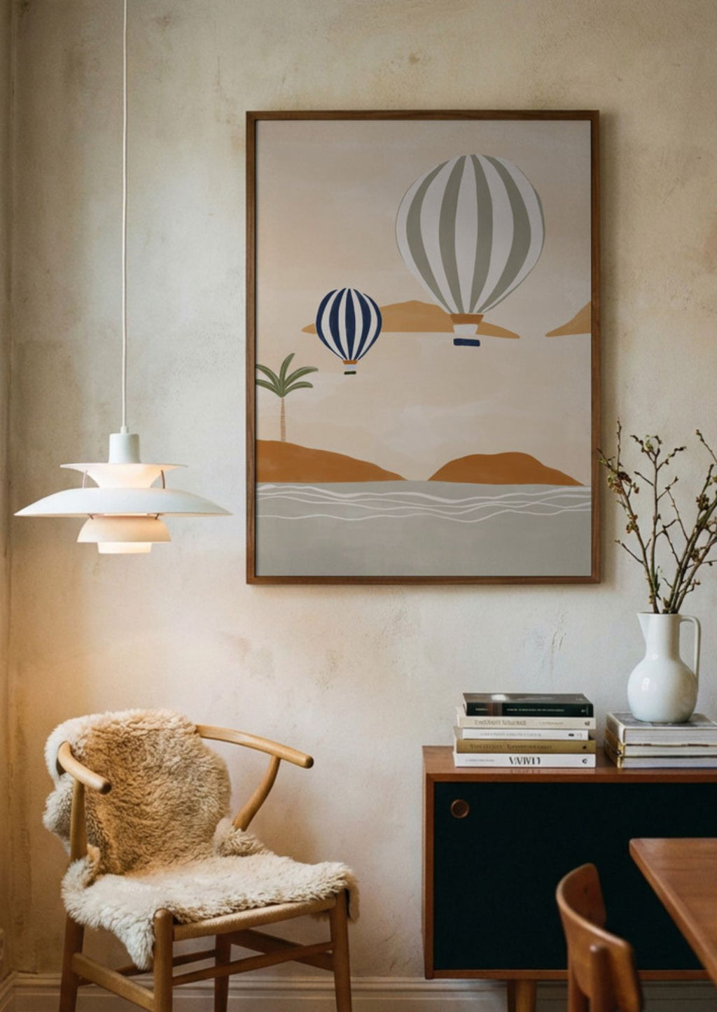 Airballoons In Dessert