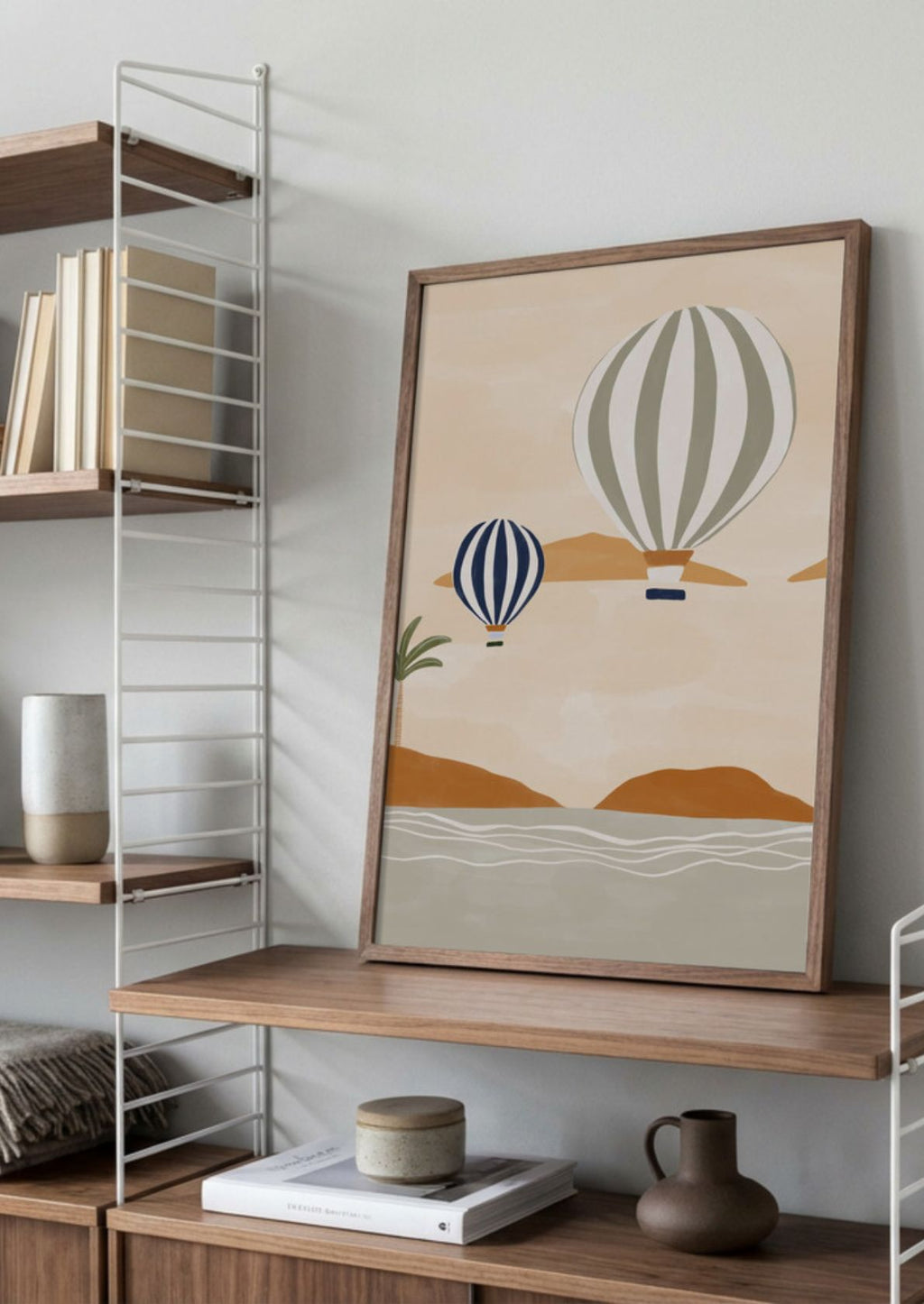 Airballoons In Dessert