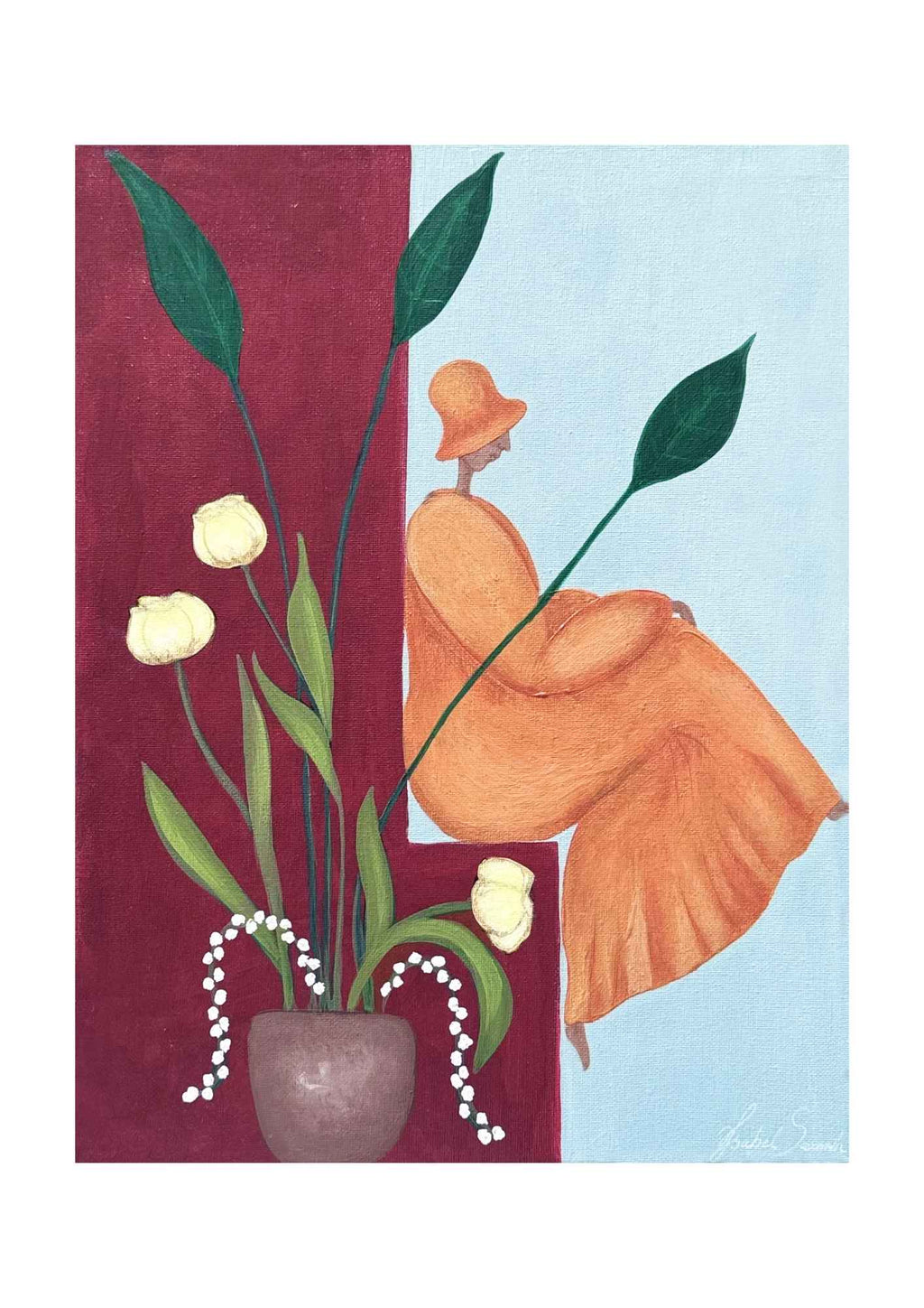 A cozy day among the scent of flowers II