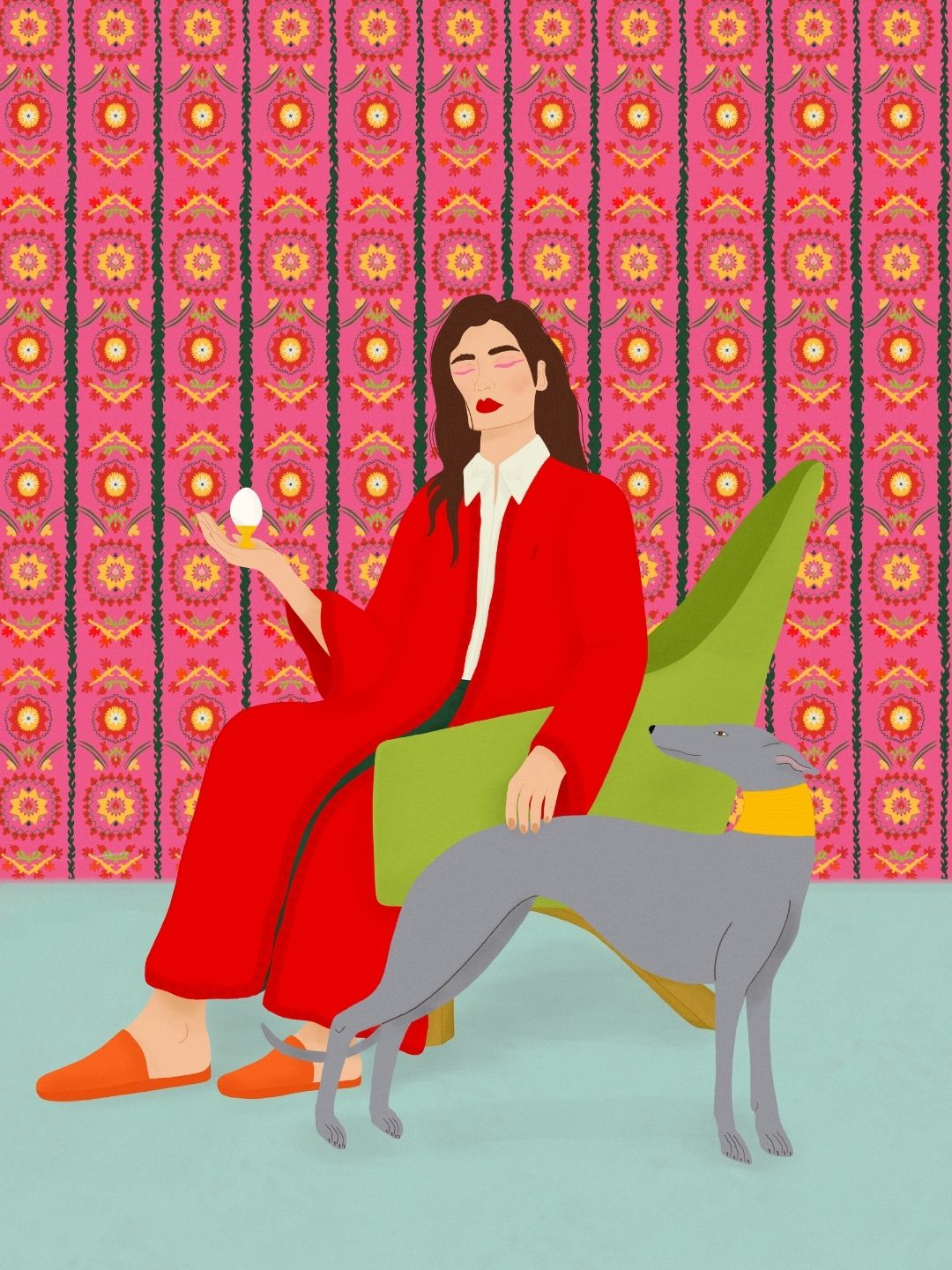 Serene Contemplation