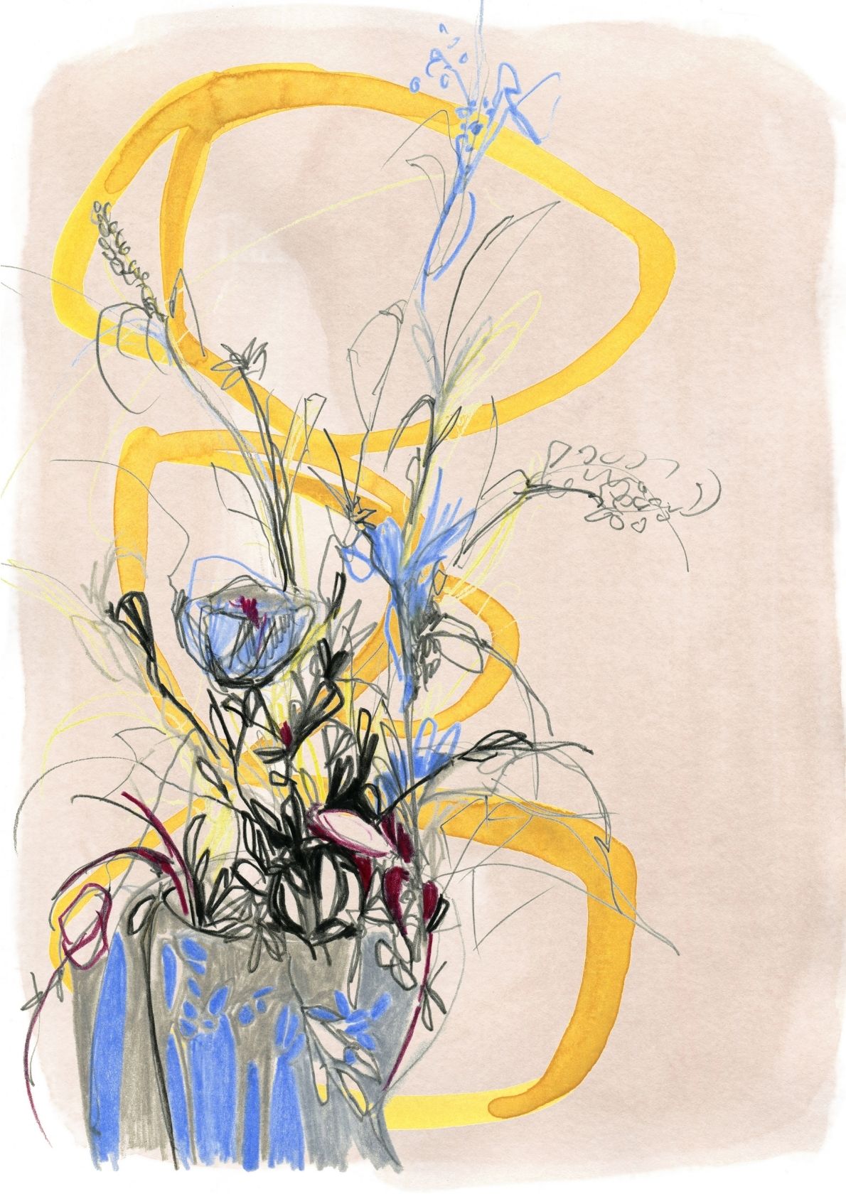 Blomster i vase