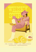 Whisky Sour Blå