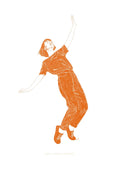Danser i orange