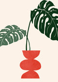 Rød Vase