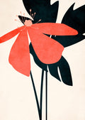 Rød blomst