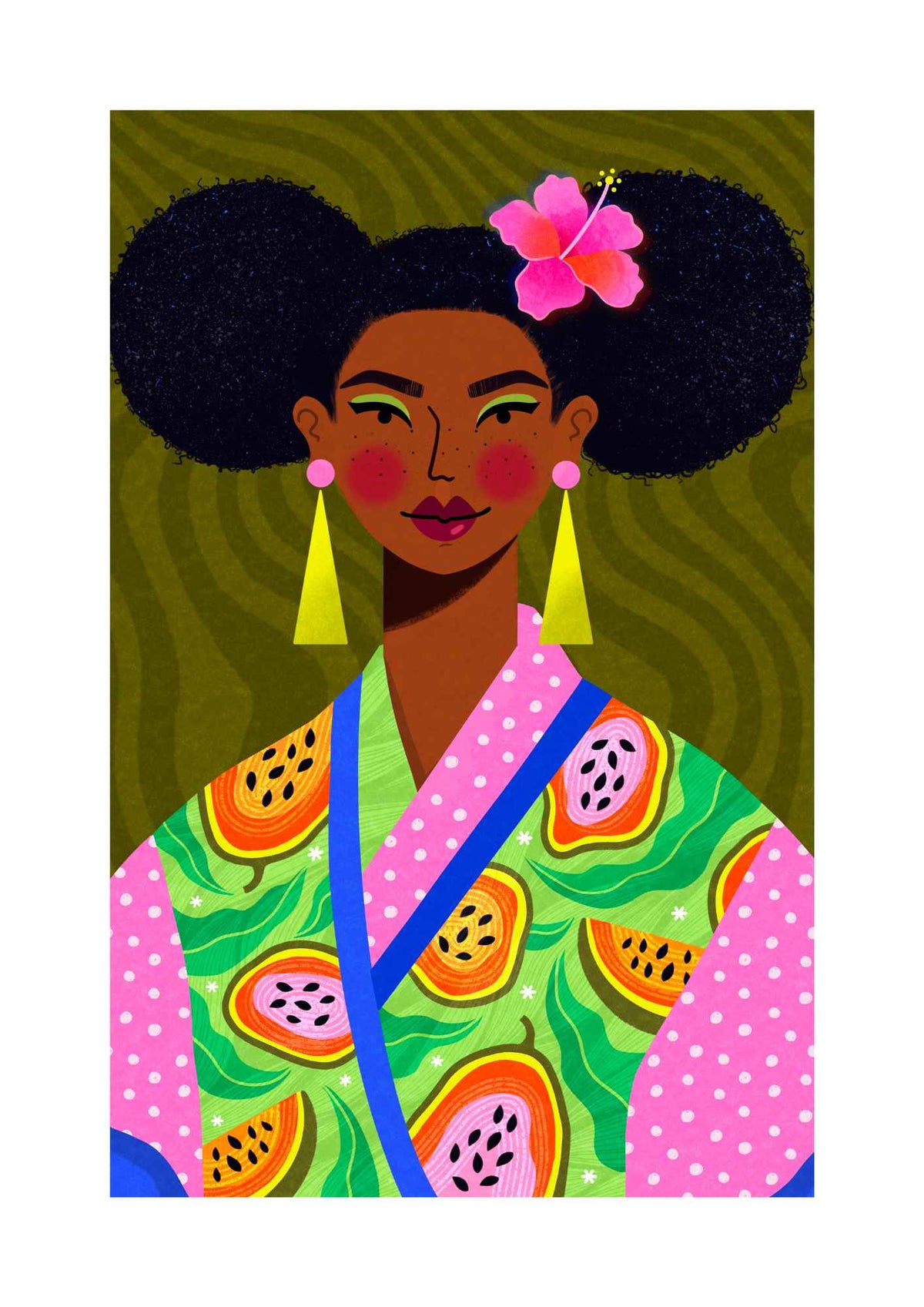 Kimono Kvinden
