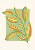 Bladmotiv plakat