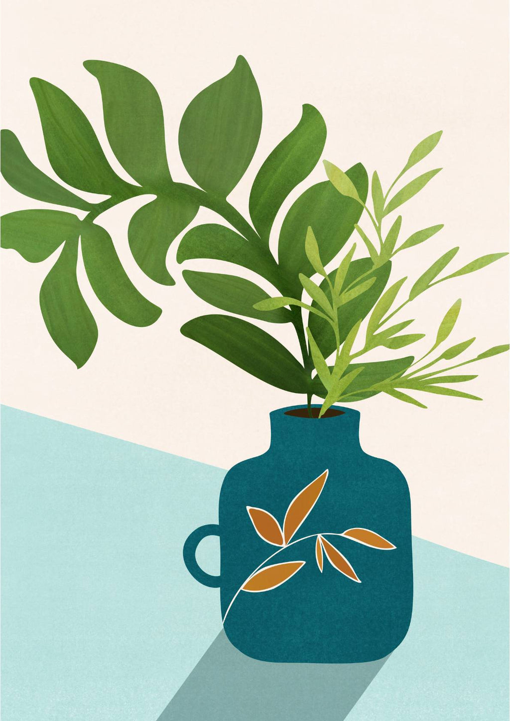 Plante i Vase