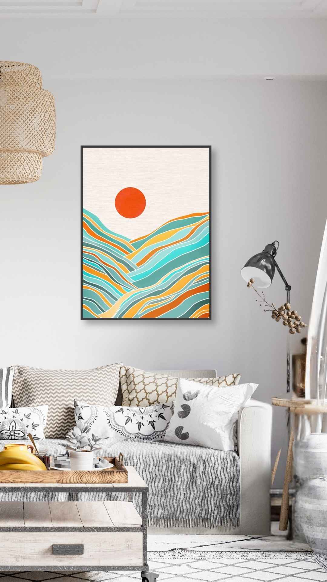 Bølger og sol