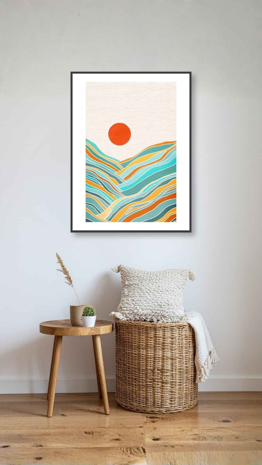 Bølger og sol
