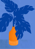 Orange vase