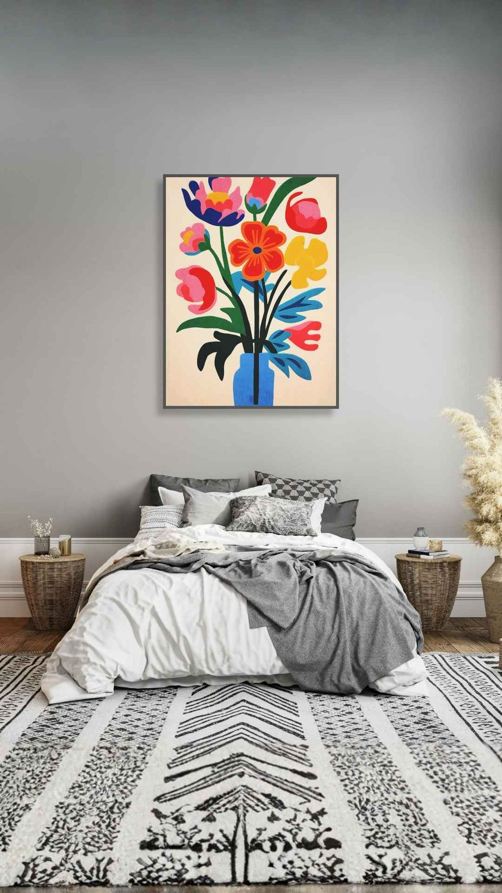 Solskinsblomster i vase