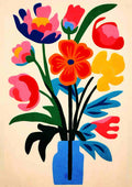 Solskinsblomster i vase