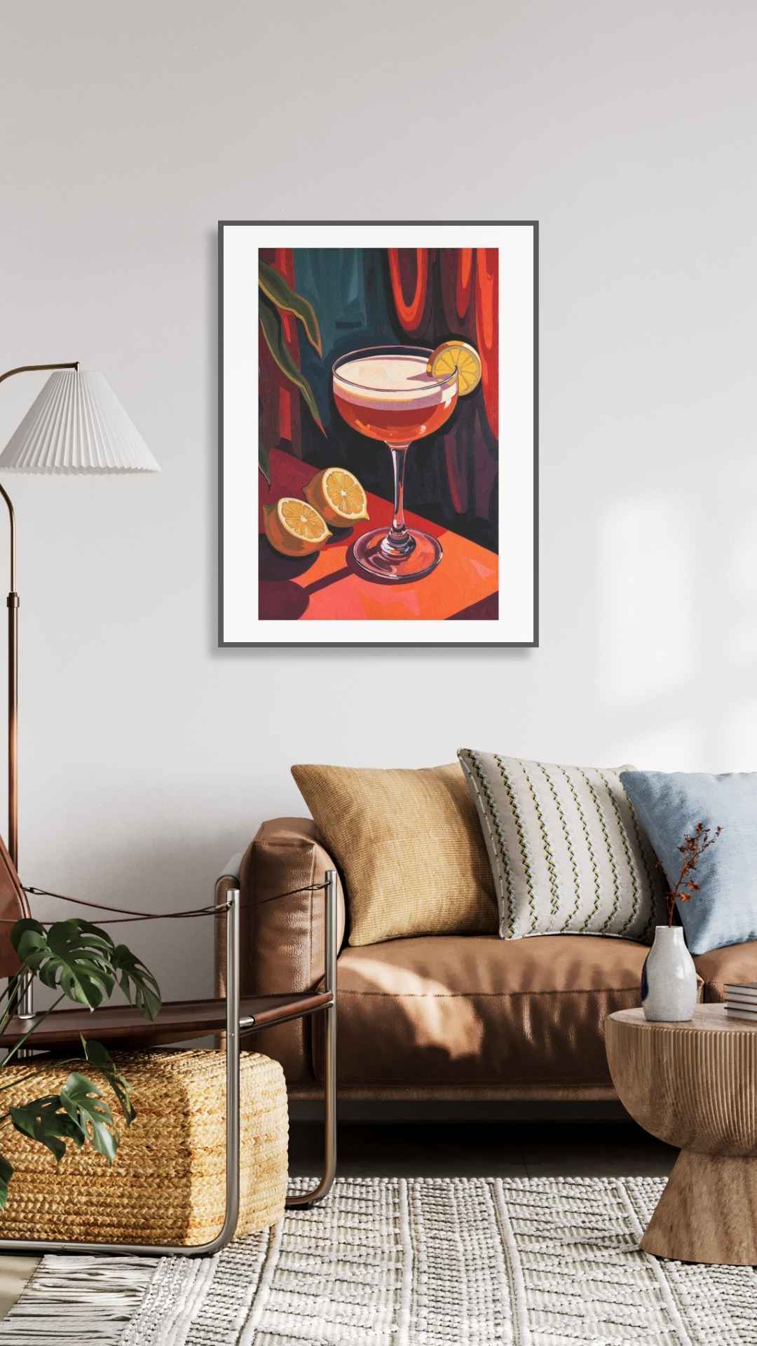 Cocktail med lemon