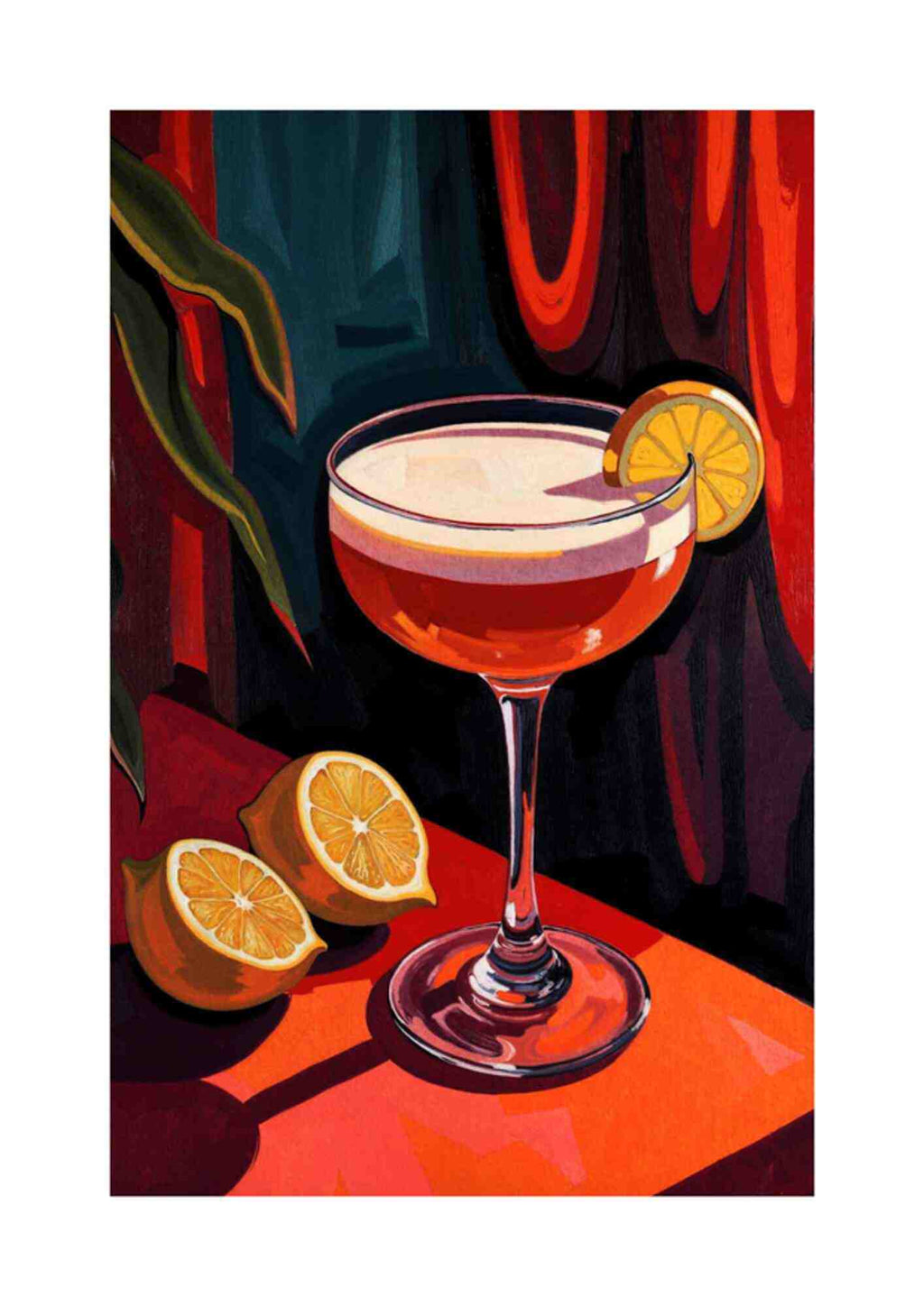 Cocktail med lemon
