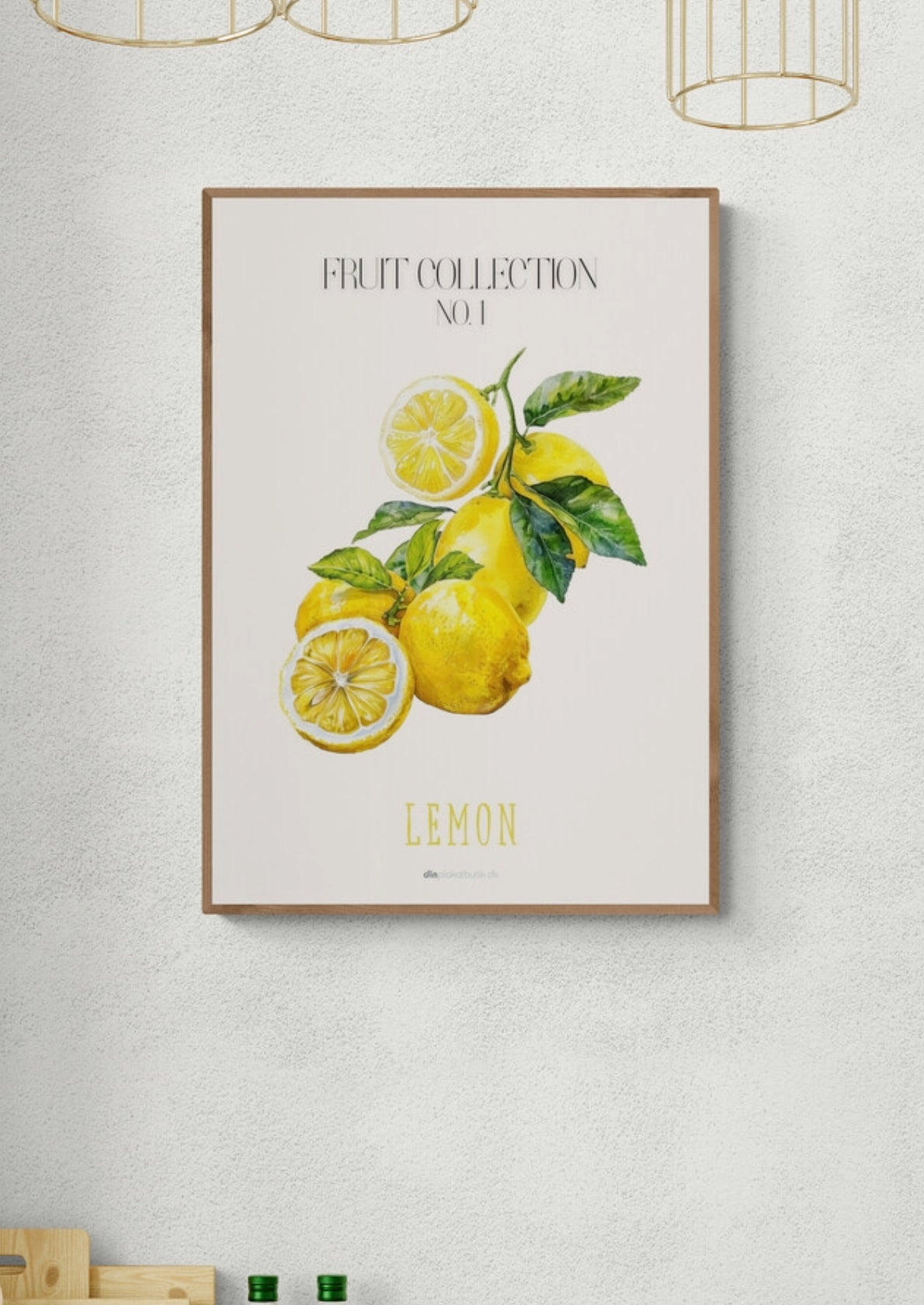 Frugtplakat - Citron